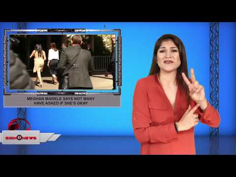 Meghan Markle says not many have asked if she's okay (ASL - 10.20.19)
