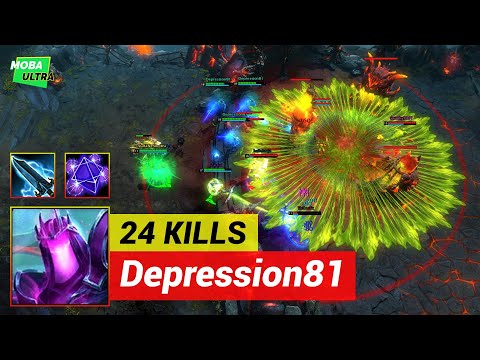 HoN Shadowblade NULLFIRE BLADE with GEOMETER'S BANE - MVP