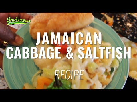 WATCH: Jamaican Cabbage and Saltfish Recipe