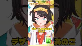 星街すいせいの食事RTA