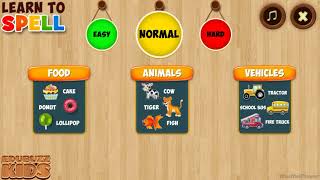 Learn To Spell Transports For Kids GAMEPLAY (I OWN NOTHING, CREDIT2EVERY1.)