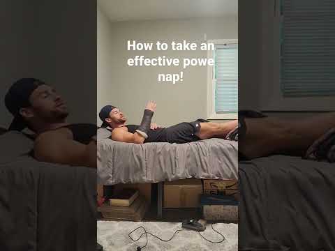 Sleep Motivation, how to take an effective power nap in 10 min