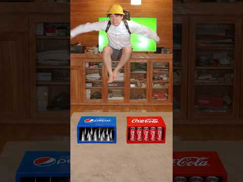 男の子を救うのはコーラとペプシどっち？#バンカラジオ #cocacola #pepsi #challenge