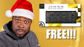 Video thumbnail for Filter MS-20 By Arturia is FREE for a Limited Time! Merry Christmas🎄 by Bolo Da Producer