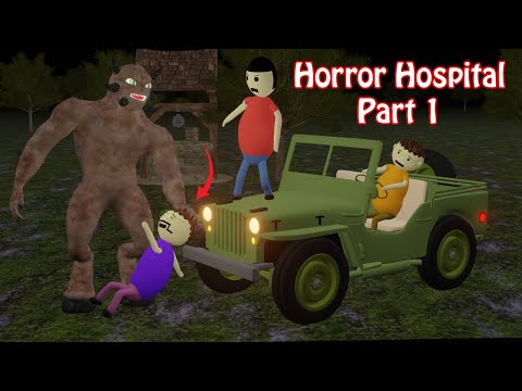 Gulli Bulli Aur Horror Hospital Part 1 | Horror Story | Gulli Bulli | MJOH Toons