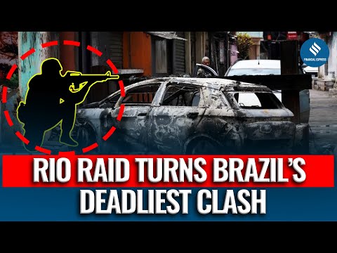 Brazil’s Deadliest Police Raid in Rio Leaves 64 Dead Amid Crackdown on Comando Vermelho | #brazil