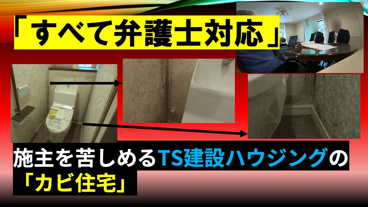 「すべて弁護士が対応」―顧客と向き合わないTS建設ハウジング の「カビ住宅」 施主を追い詰めた“企業対応”の全記録