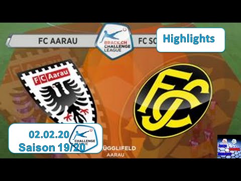Highlights: FC Aarau vs FC Schaffhausen (02.02.2020)