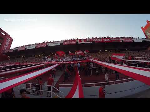 "Independiente 2-2 Lanus / La hinchada" Barra: La Barra del Rojo • Club: Independiente