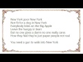 Cat Stevens - New York Times Lyrics