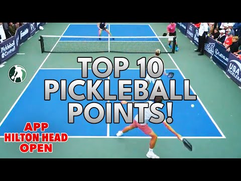 Top 10 Pickleball Points - APP Hilton Head Open (Championship Sunday)