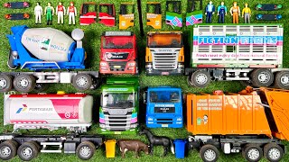 Merakit Mainan Rusak | Truk Tanki, Truk Sampah, Truk Hewan, Truk Molen