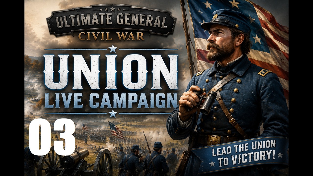 *LIVE* Ultimate General: Civil War | The Battle of Shiloh - Episode 3