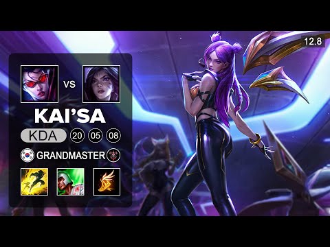 Gen G Ruler Kai'Sa vs Vayne ADC - KR Grandmaster - Patch 12.8 Season 12