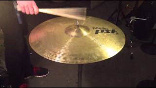 Video thumbnail for Paiste PST3 Ride 20 by Karl Fischer
