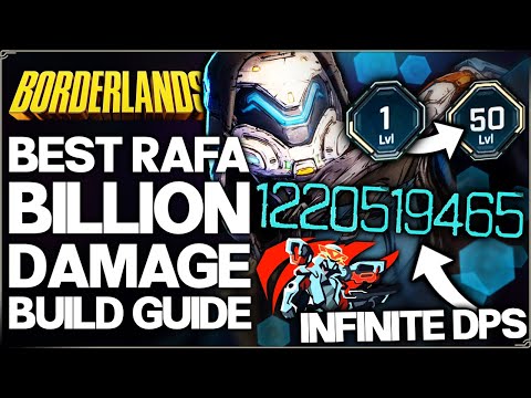 Borderlands 4 - Best Most OP Rafa Build in Game - Easy BILLION DPS - Level 1 to 50 & Gear Guide!