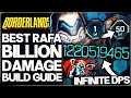 Borderlands 4 Best Most OP Rafa Build In Game Easy BILLION DPS Level 1 To 50 Gear Guide