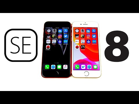 iPhone SE 2020 vs iPhone 8 Speed Test!