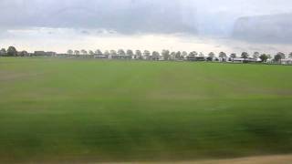 preview picture of video 'Netherlands on train: flat landscape'