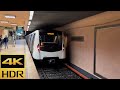 4K 60fps HDR Bucharest Metro BOMBARDIER Trains On M1 Line Shot On IPhone 13 Pro Max