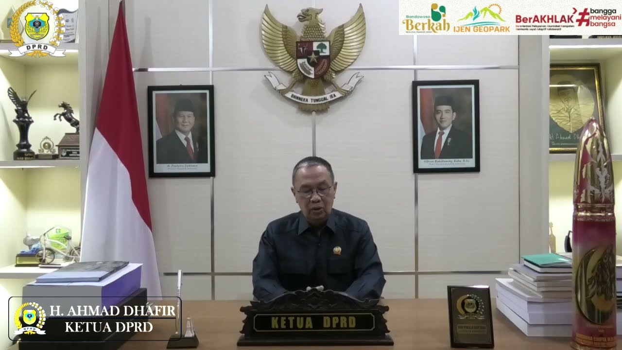 Ucapan Selamat HUT ke 77 Yonif 514/Sabaddha Yudha Ketua DPRD Bondowoso