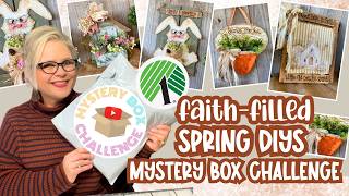 🐰🌷 Dollar Tree Spring DIYs - Faith Filled Inspiration - Mystery Box Challenge February 2026