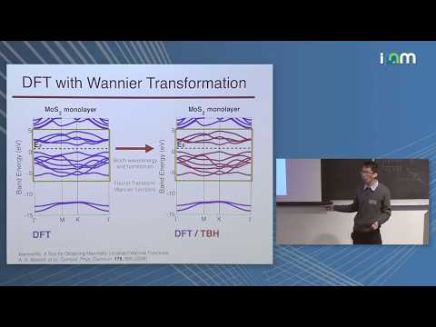 Shiang Fang: "Wannier function based electronic structure modeling for layered materials"