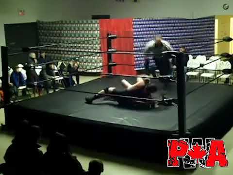 PWA Wrestling:  BC Title - TJ Harley(c)vs  Haviko - Dec 3, 2016