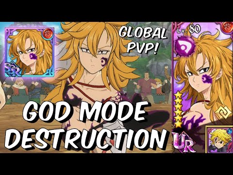 Red Derieri GOD TIER Global PVP Destruction! - INSANE BURST!!! Seven Deadly Sins: Grand Cross