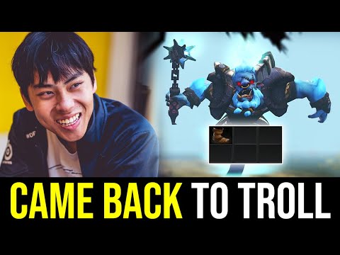 ANA came out of his cave just to TROLL SEA Pubs DOTA 2