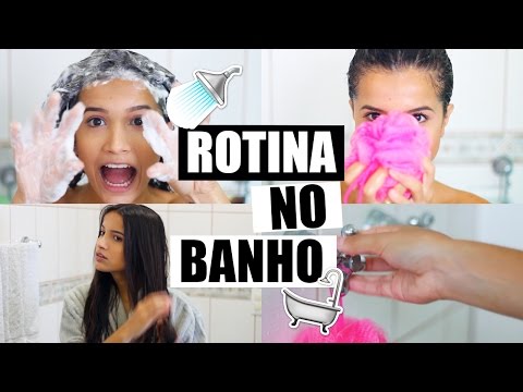 ROTINA DE BANHO | SHOWER WITH ME