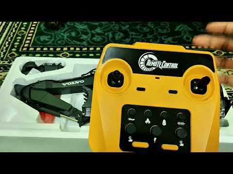"Double E VOLVO E598-003/EC160E 3 In 1RC Excavator Unboxing — It’s a BEAST! 💪”