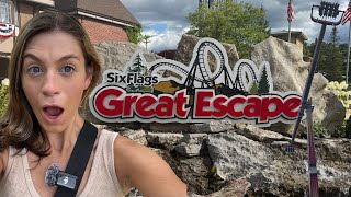 Six Flags Great Escape 2025 | Most Unique Six Flags Park