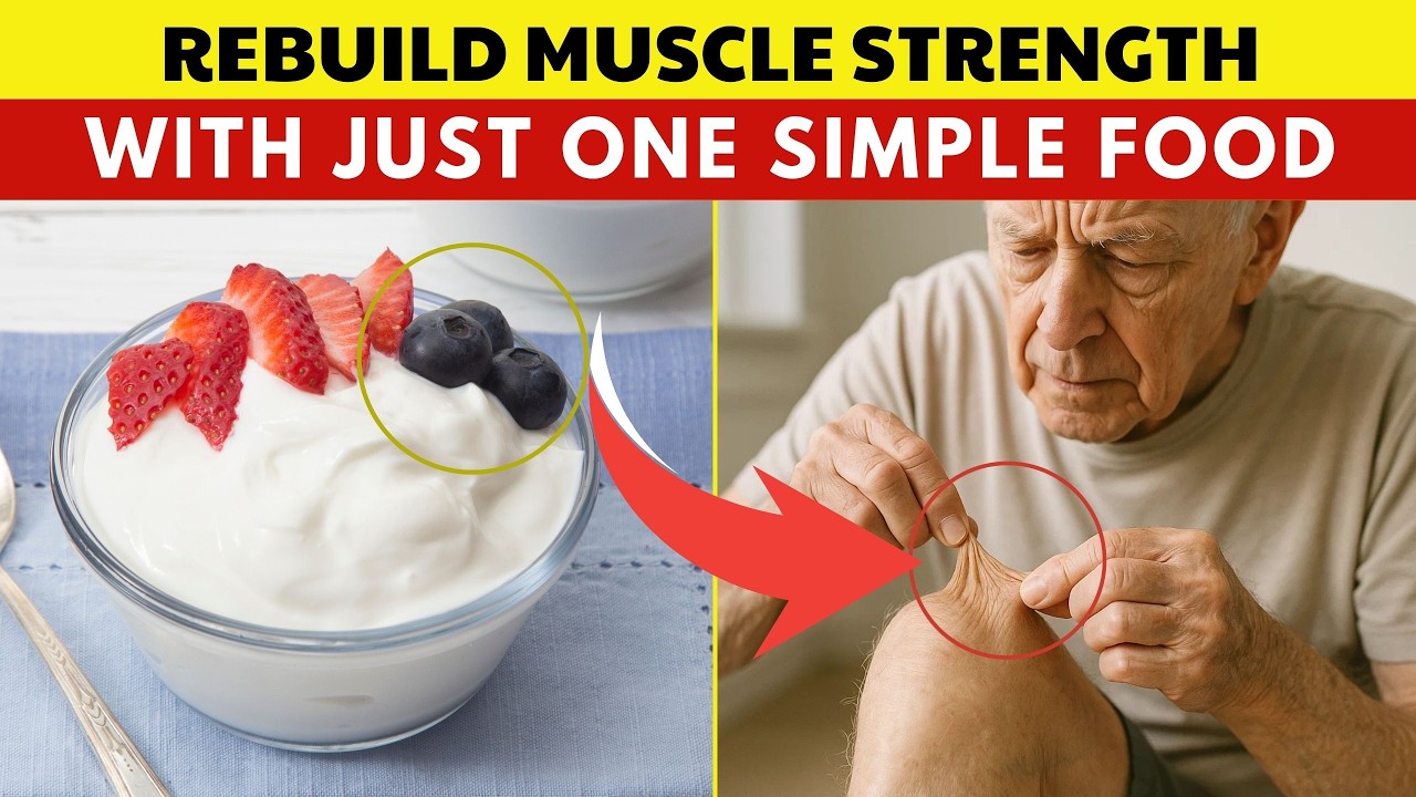Seniors, Rebuild Muscle Strength With Just One Simple Food (Sarcopenia Solution) Senior Health Tips