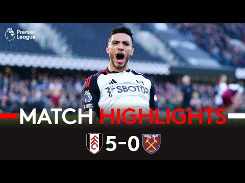 HIGHLIGHTS | Fulham 5-0 West Ham | A Week To Remember! 🤍