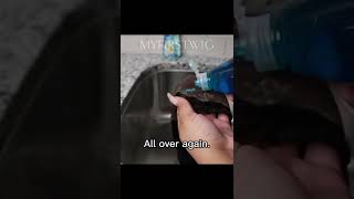 👀How to remove glue &amp; clean lace? Let&#39;s make your wig fresh new!