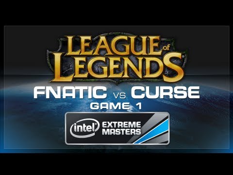 LoL Gamescom - Fnatic vs Curse Game 1 - European Regionals