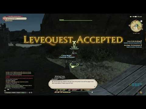 FFXIV ARR : Lv25 Leves of Little Ala Mhigo - Walkthrough