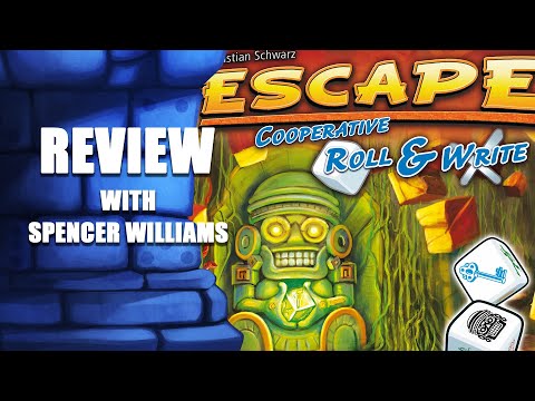 Escape Roll & Write Review with Spencer Williams