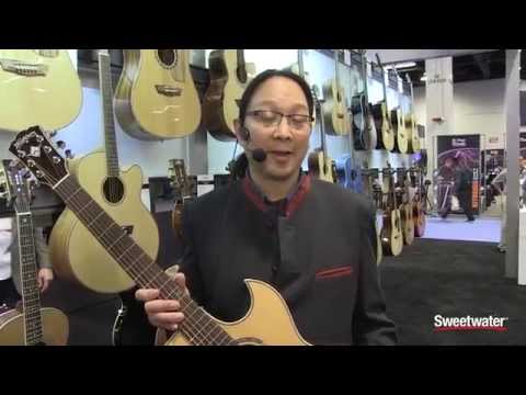 Washburn EA20SNB Nuno Bettencourt Signature Model - Sweetwater at Winter NAMM 2015