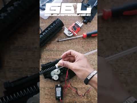 M4A1 Gel Blaster Gearbox , Inner Barrel , Spring Upgrade! #shorts