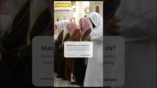 Download lagu MOMENT LANGKA: Saat Syeikh Ali Al-Hudzaifi Menoleh dan shalat sedang berlangsung mp3