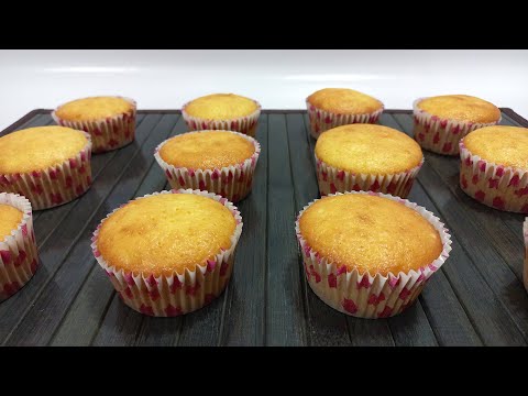 How to Make Classic Cupcakes | Perfect 12 Cupcake Recipe | Abida Food Secrets