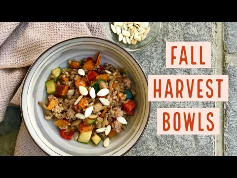 How to Make A Fall Harvest Bowl || Cara Di Falco || Cara's Cucina