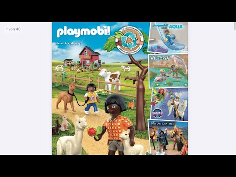 Der neue Playmobil Katalog 2023,alle Neuheiten und mega Überraschungen