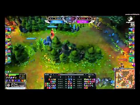 KT Bullets vs CJ Frost match 3 (Korea Regional 4th Place Tiebreaker)