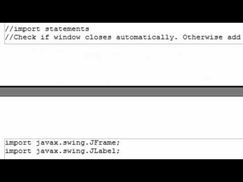 Java Programming 21 Getting Started With Swing