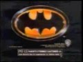 Batman 1989 A Hero In Black Full Version TV Spot Commercial Trailer Keaton 1989Batman Com