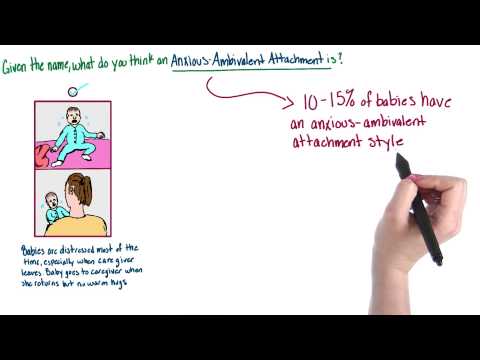 Which is anxious ambivalent attachment - Intro to Psychology
