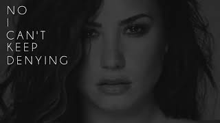 (Ruin the Friendship) Demi lovato album- No I Can&#39;t Keep Denying Every Minute I... think of you